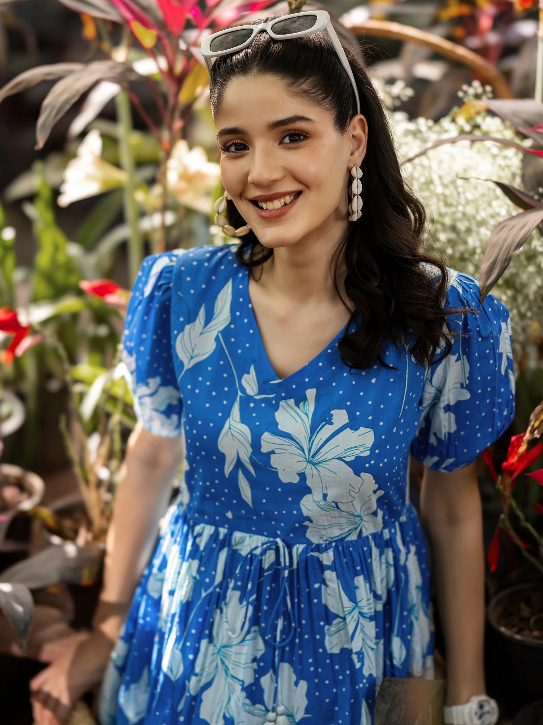 Elegant Floral Maxi Dress for Women