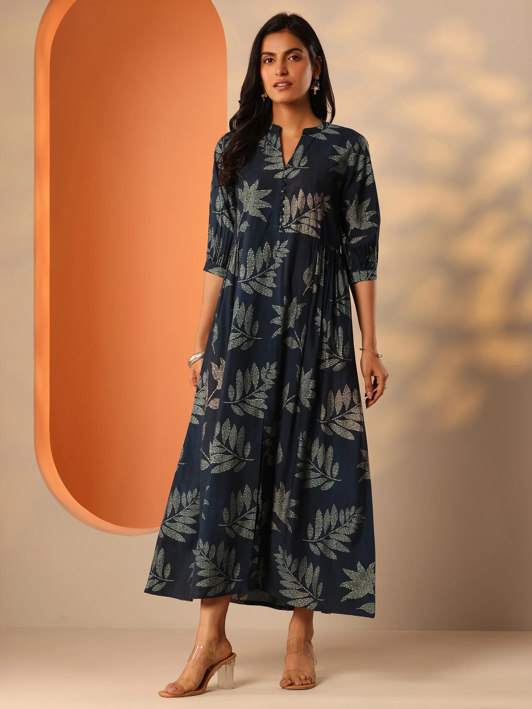 Elegant Floral Maxi Dress for Women