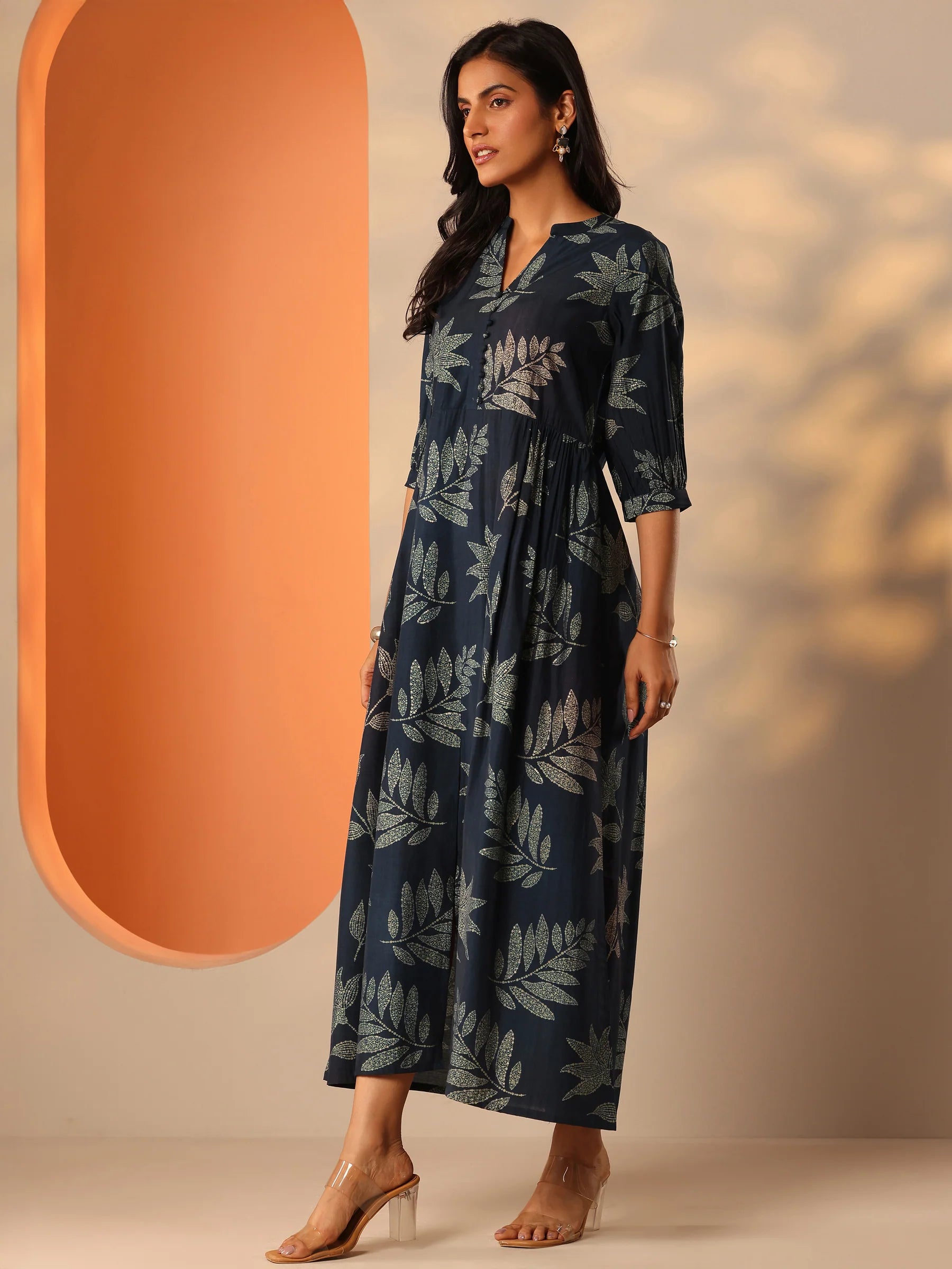 Elegant Floral Maxi Dress for Women