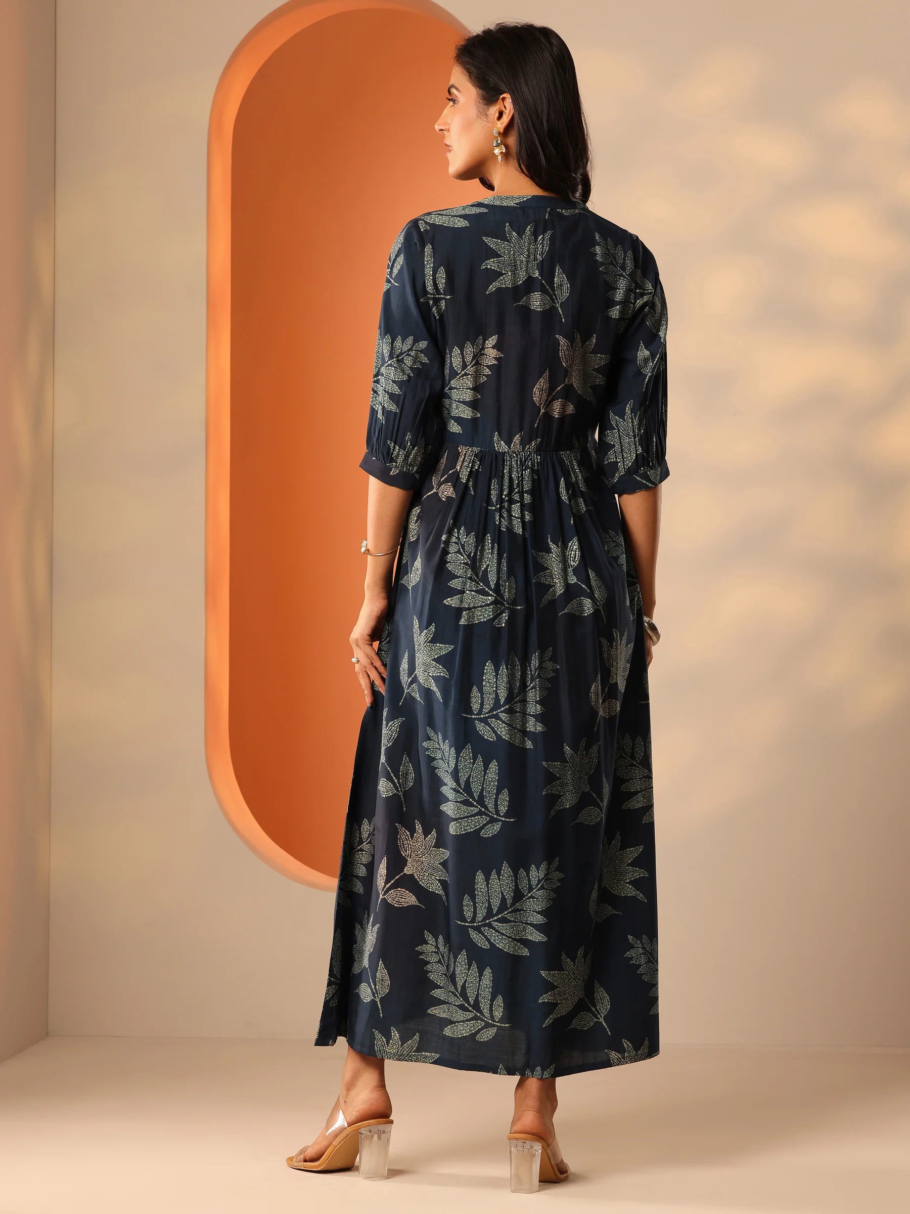 Elegant Floral Maxi Dress for Women