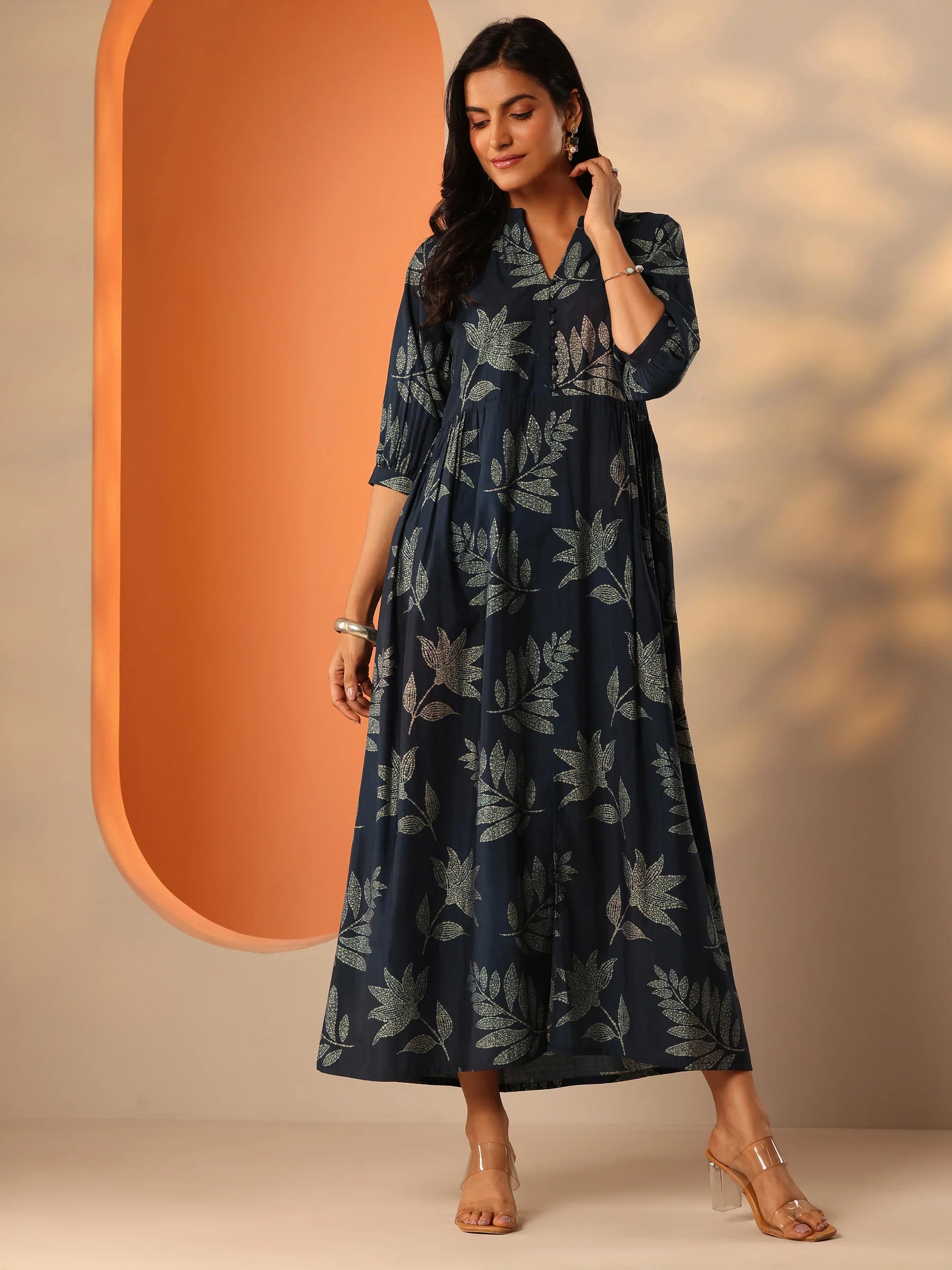 Elegant Floral Maxi Dress for Women