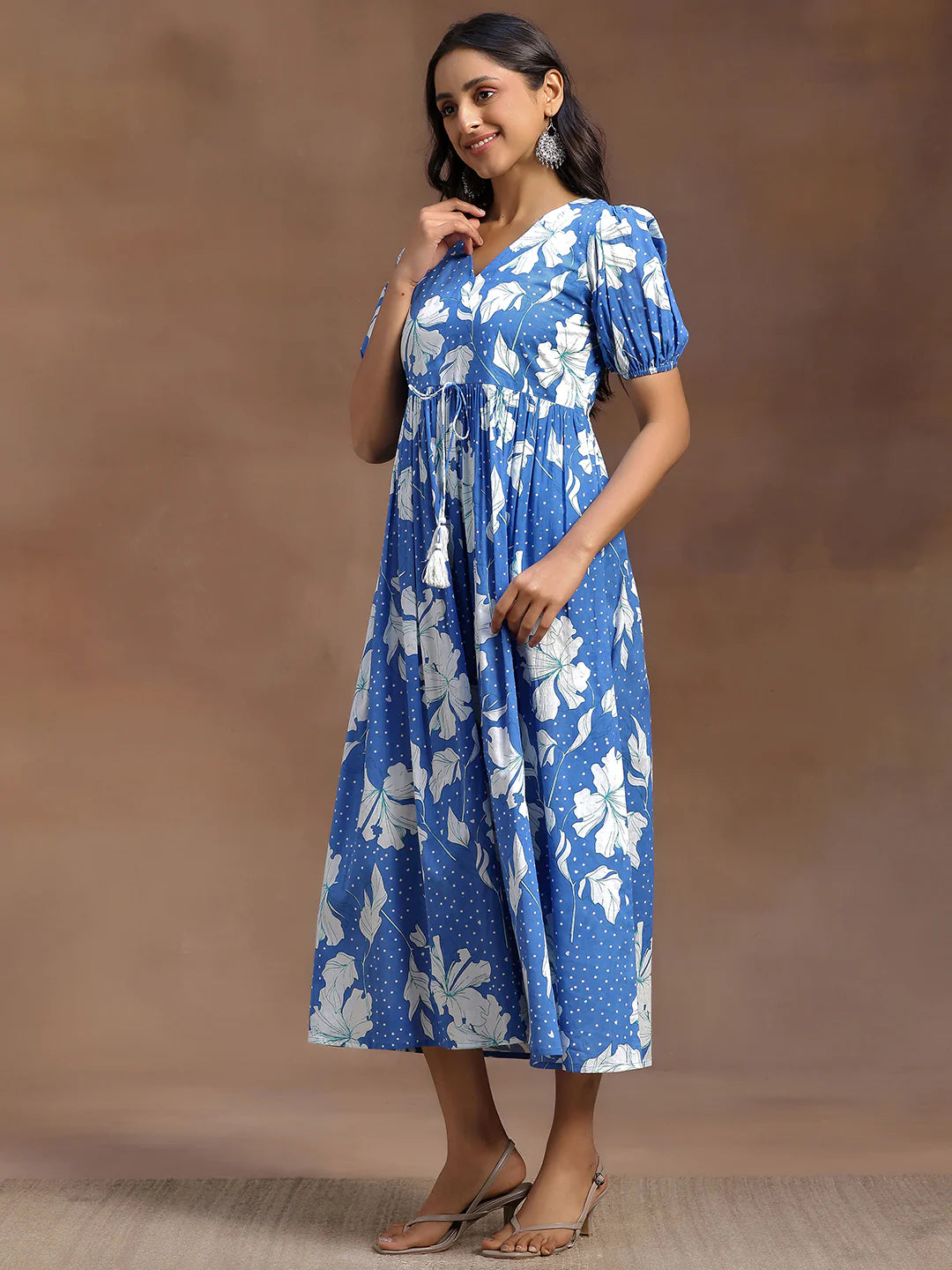 Elegant Floral Maxi Dress for Women