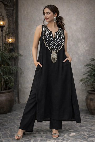 Elegant Floral Maxi Kurti for Women