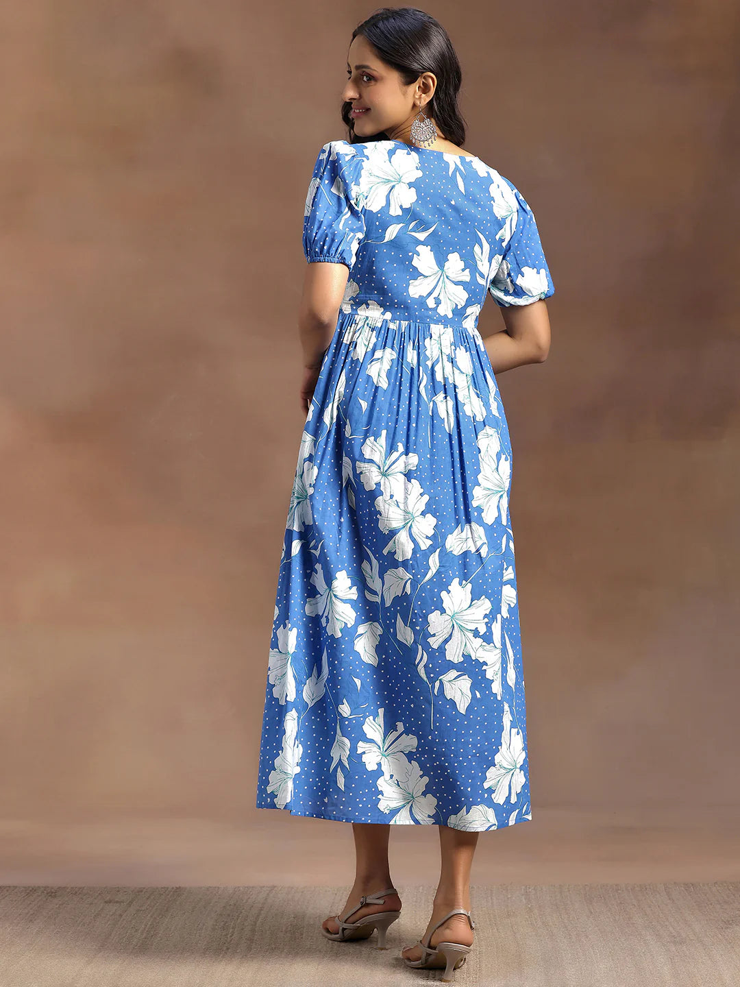 Elegant Floral Maxi Dress for Women