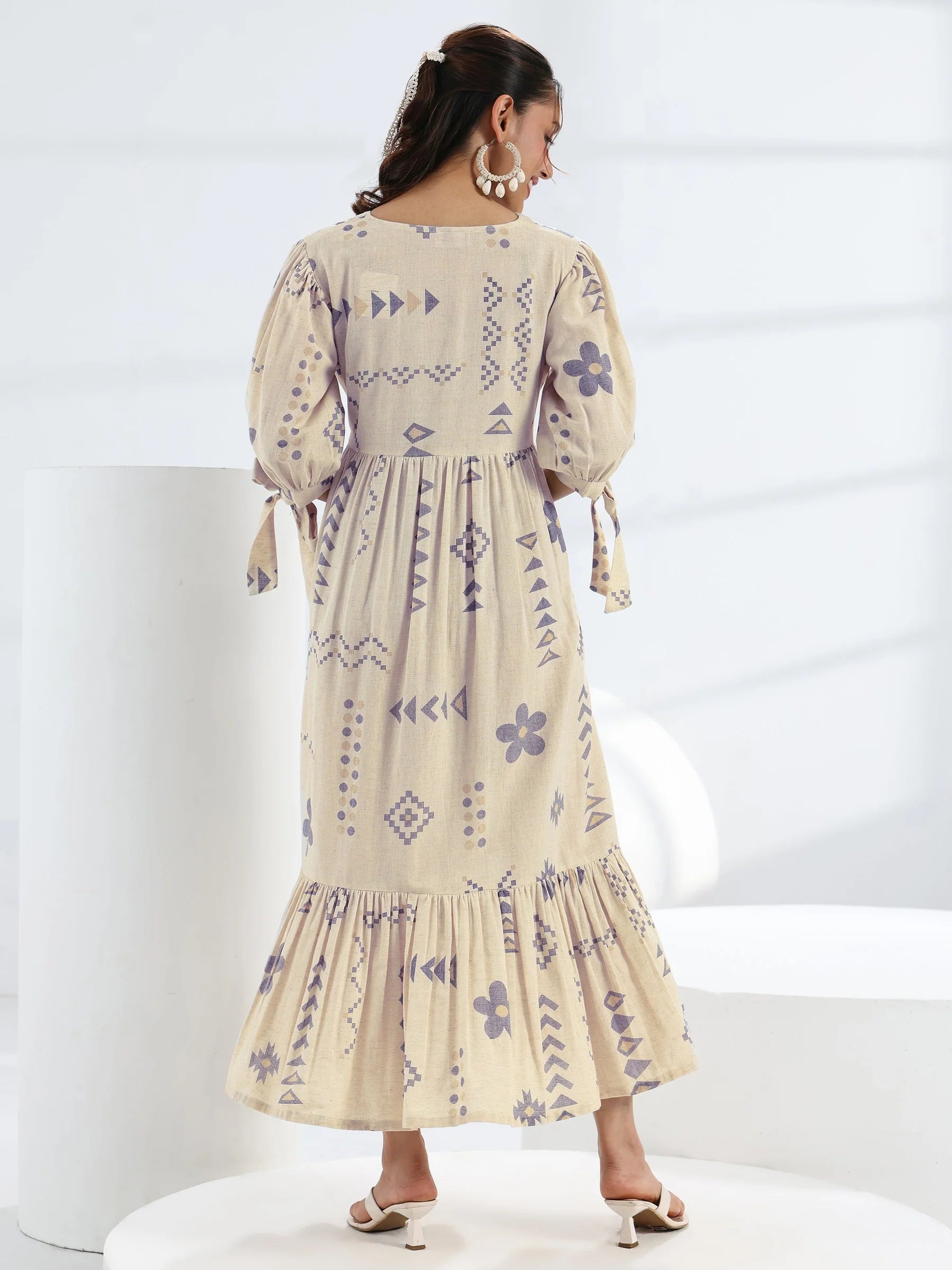 Elegant Floral Maxi Dress for Women