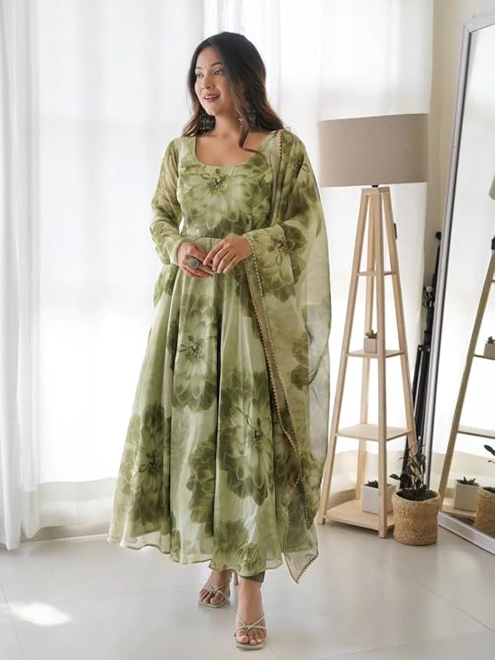 Elegant Floral Maxi gown for Women