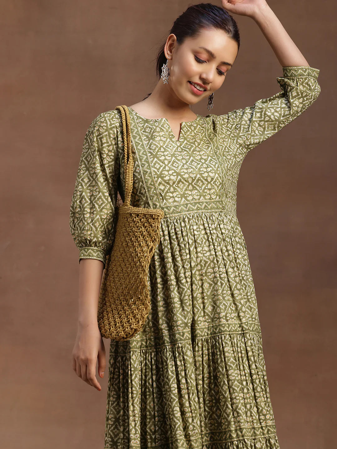 Elegant Floral Maxi Dress for Women