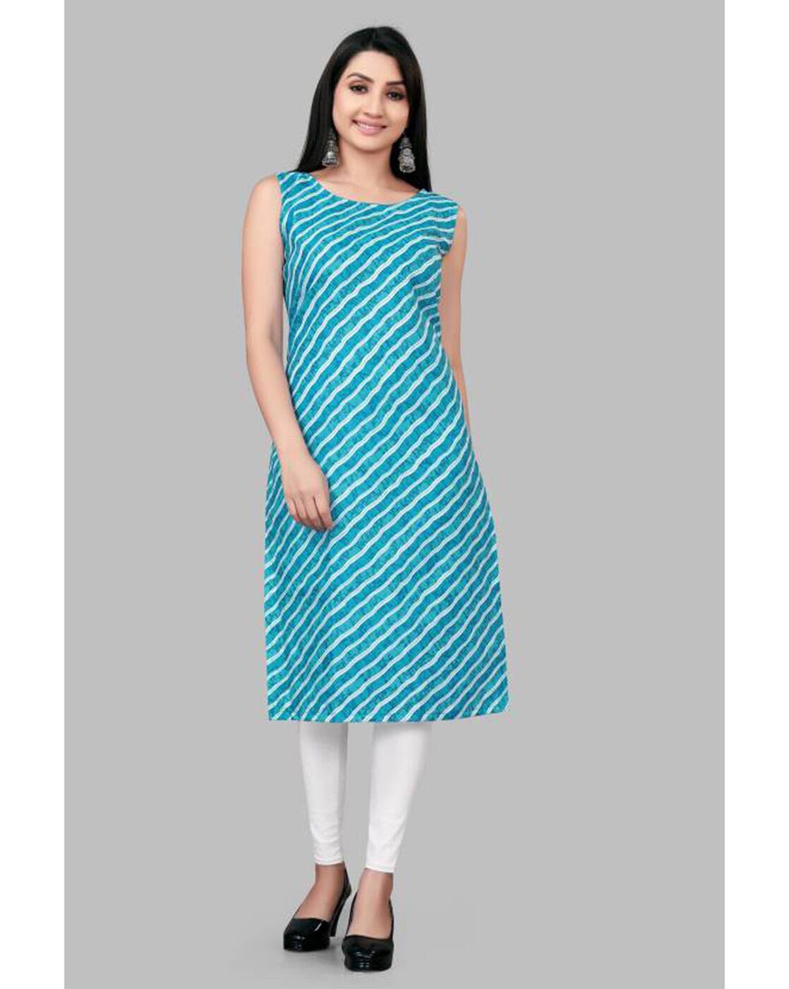 Elegant Floral Maxi Kurti for Women