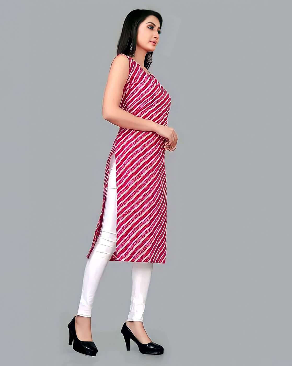 Elegant Floral Maxi Kurti for Women