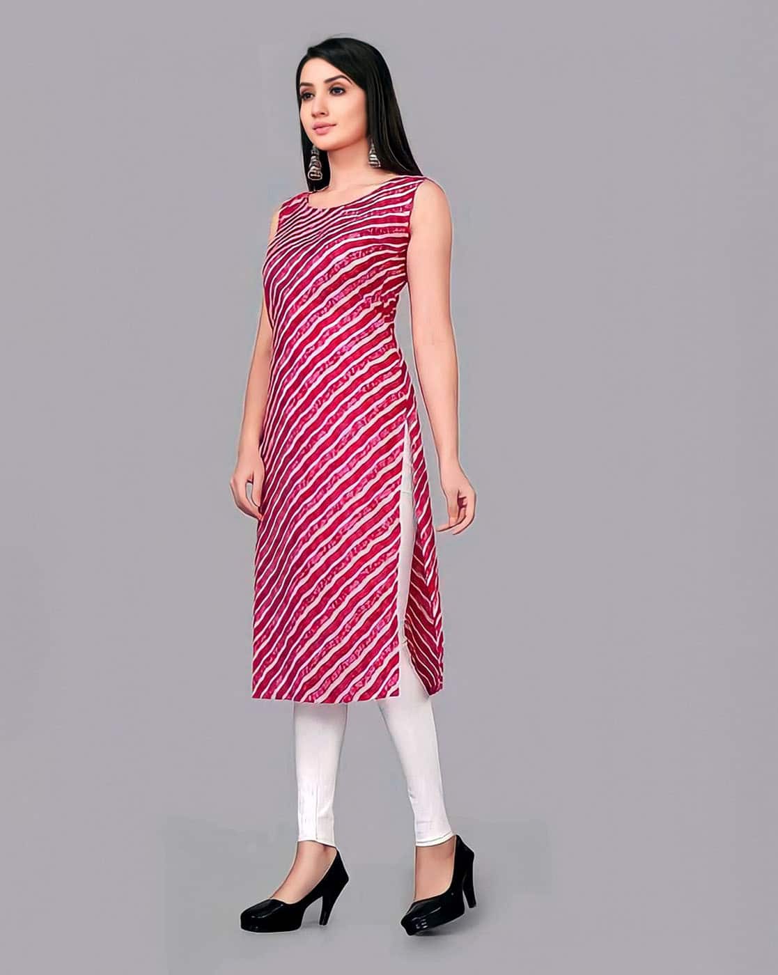 Elegant Floral Maxi Kurti for Women