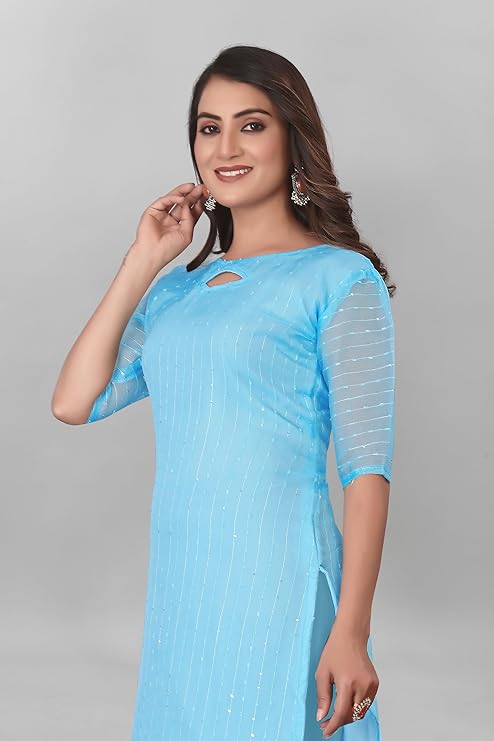 Elegant Floral Maxi Kurti for Women