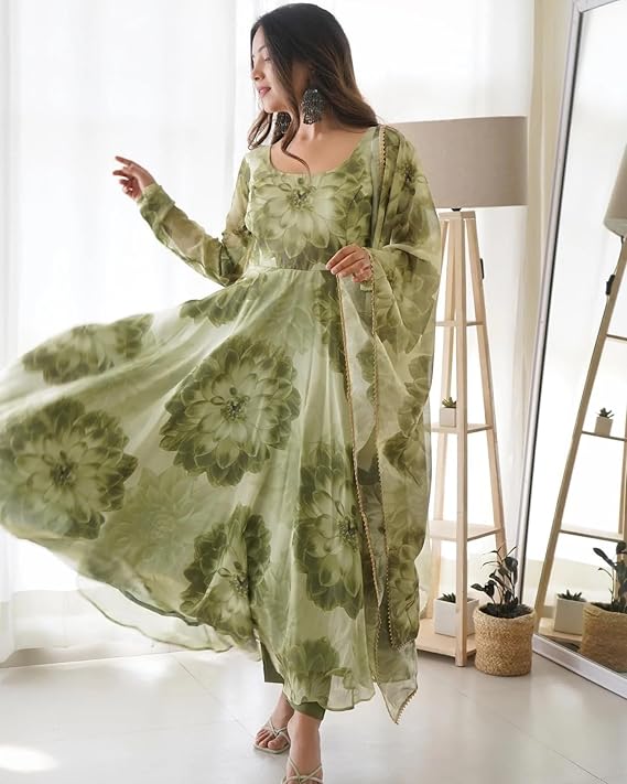 Elegant Floral Maxi gown for Women