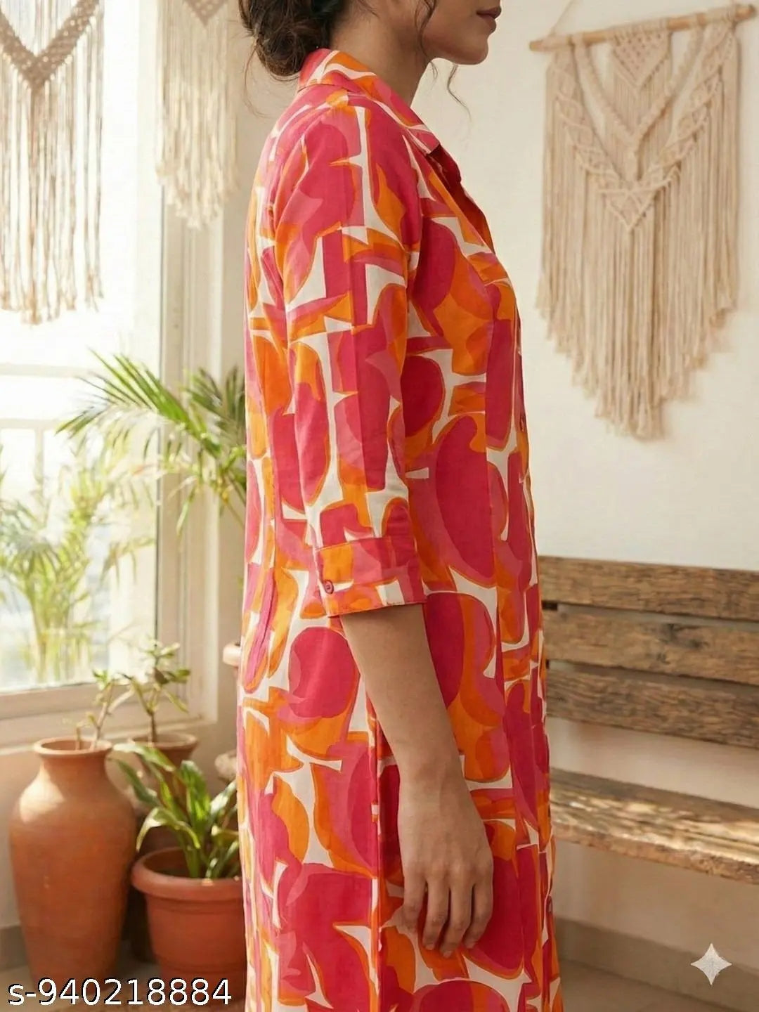 Elegant Floral Maxi Cordset for Women