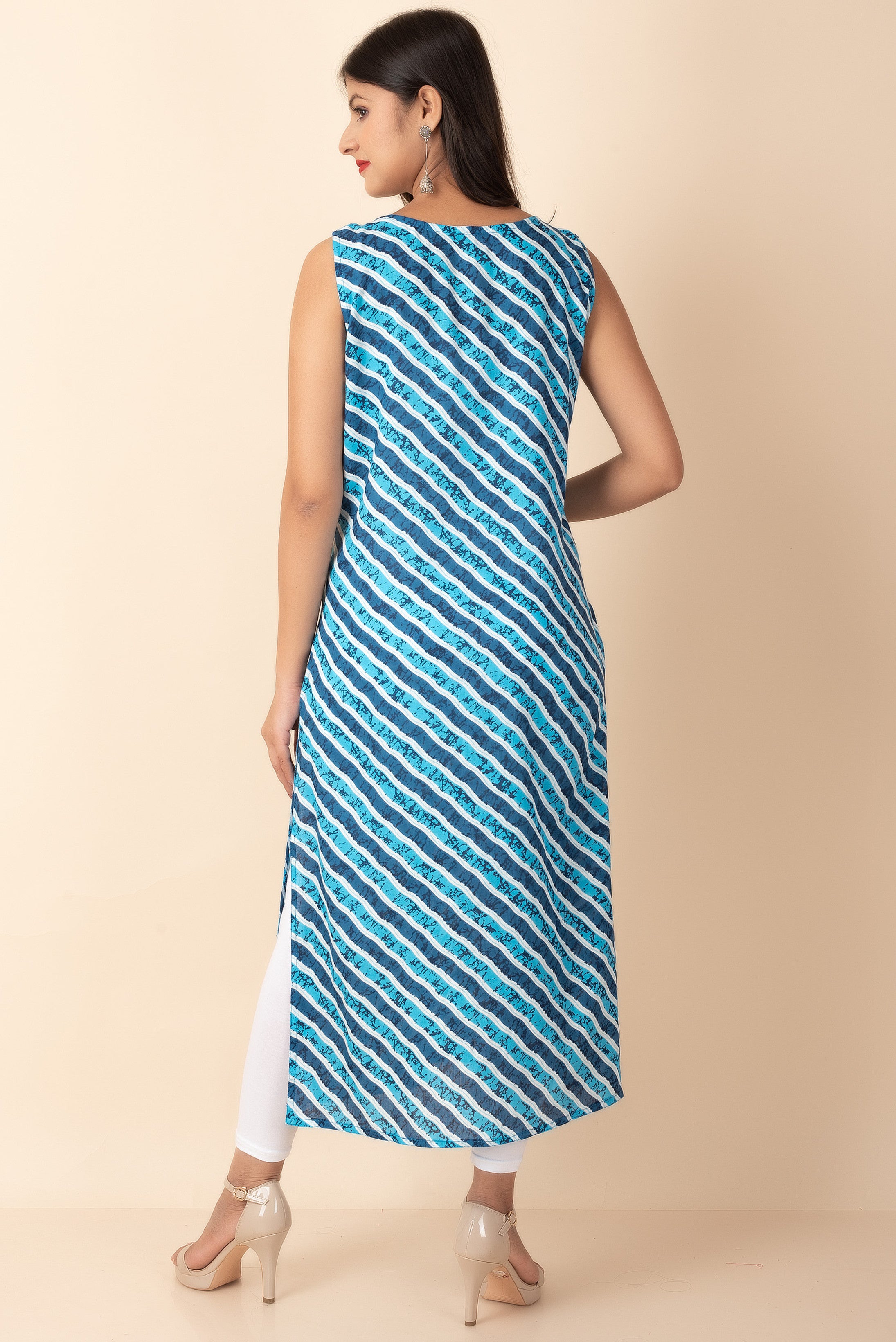 Elegant Floral Maxi Kurti for Women