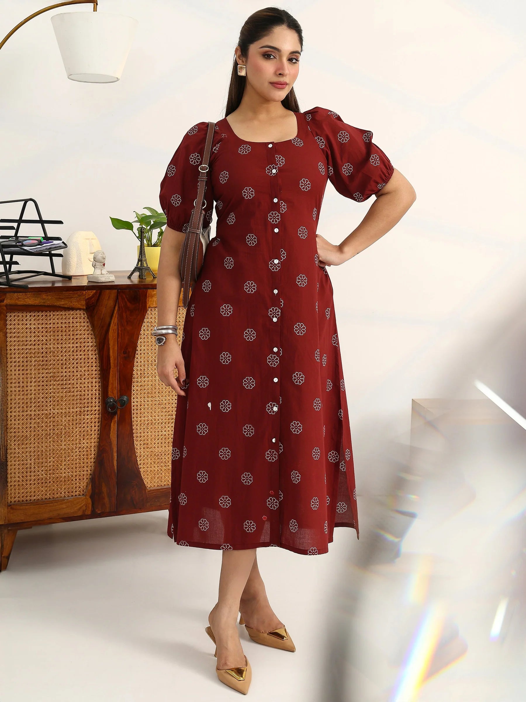 Elegant Floral Maxi Dress for Women